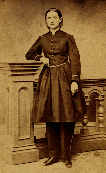 Dr. Mary Walker posed photograph