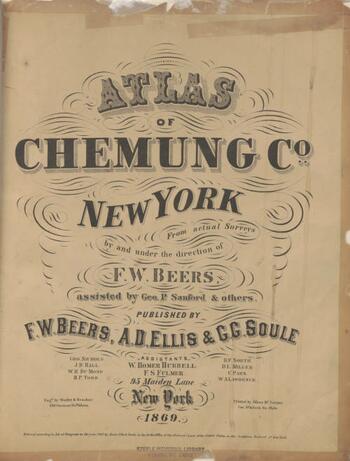 Chemung County Atlases