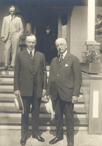 Calvin Coolidge at Paul Smith's College